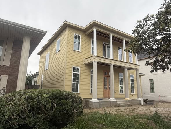 Custom home exterior